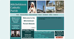 Desktop Screenshot of mitchelstownparish.ie